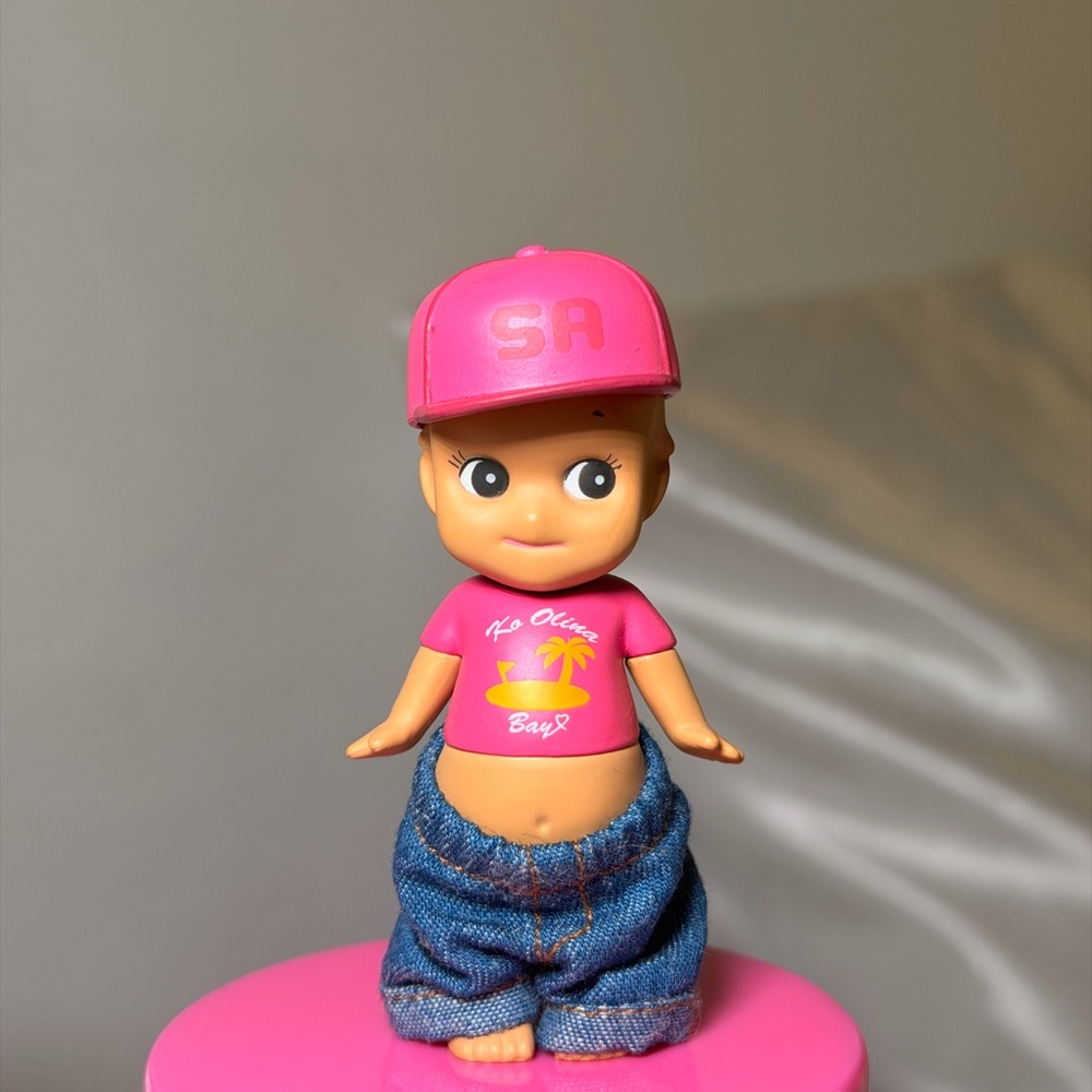Pink and Blue Kids Toy Doll